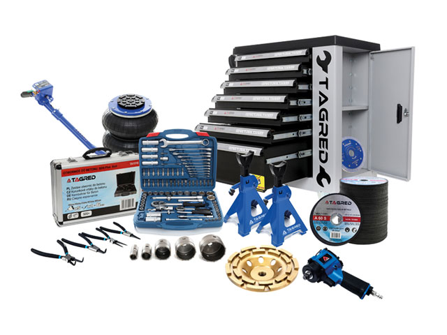 TAGRED sähkögeneraattorit pumput kompressorit autonosat Puola